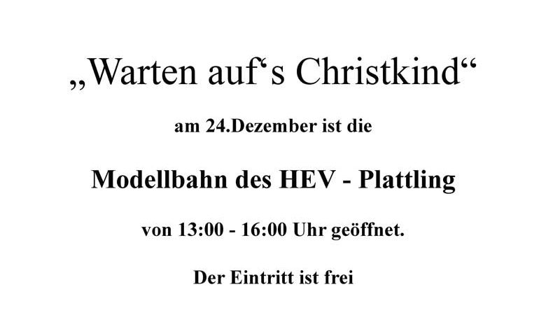 Warten auf’s Christkind