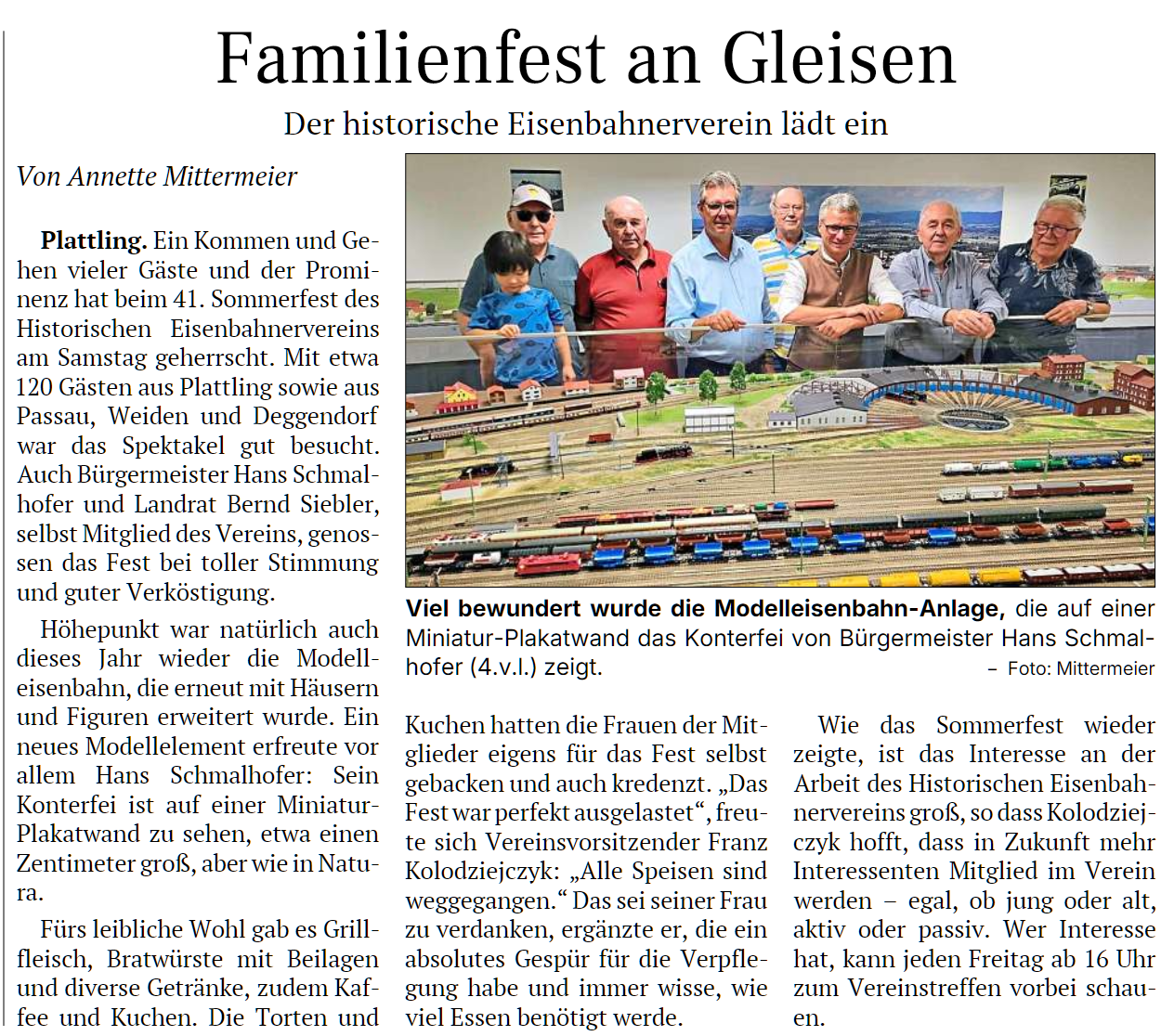 Plattlinger Zeitung